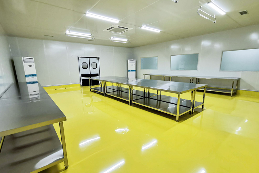 Atelier de production de purification des aliments