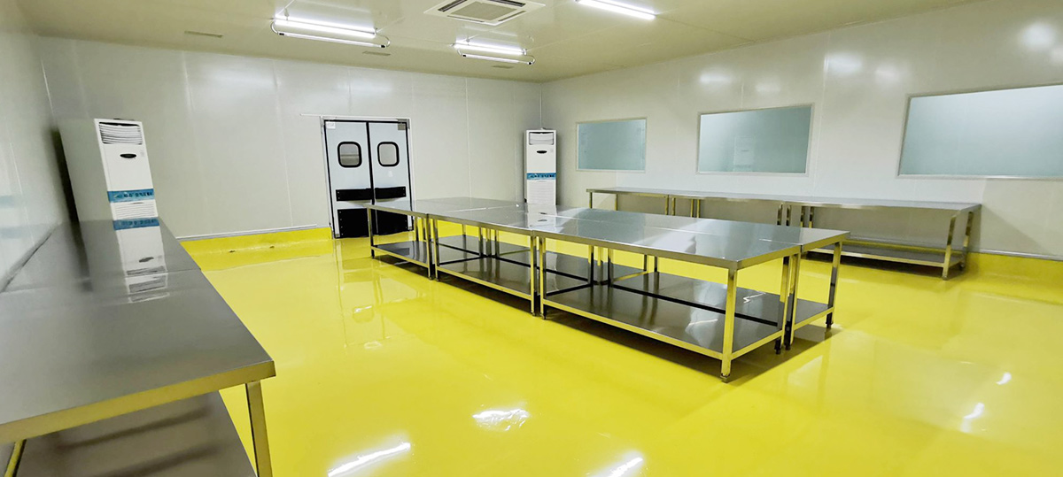 Atelier de production de purification des aliments
