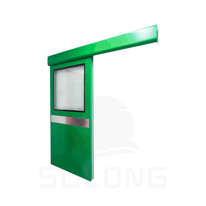 Porte électrique pour salle blanche